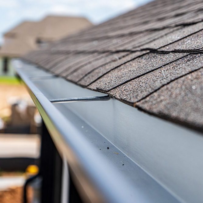Gutter Installation on Home Gutter Installation on Home